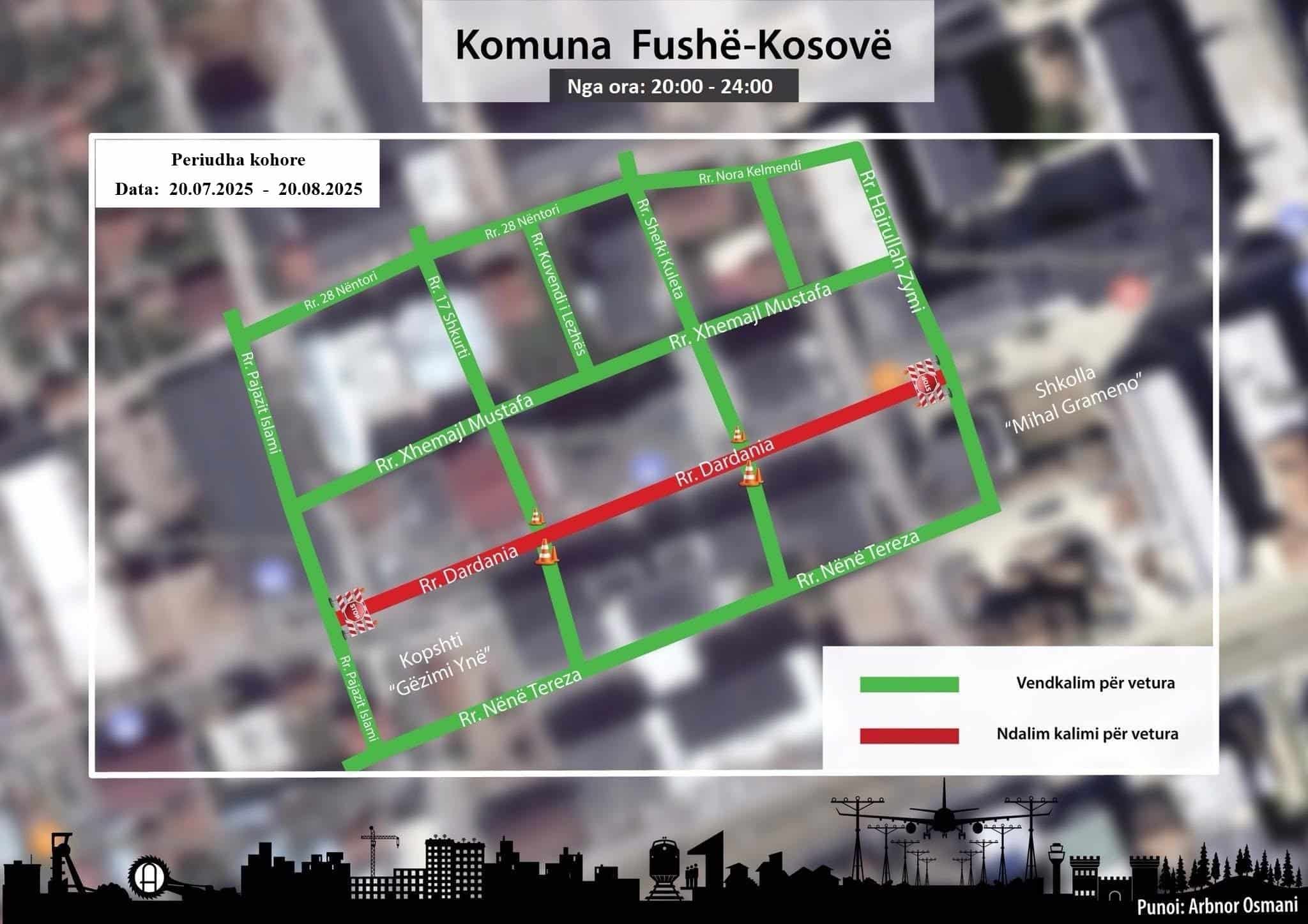 Njoftim Për Qytetarët e Komunës së Fushë Kosovës