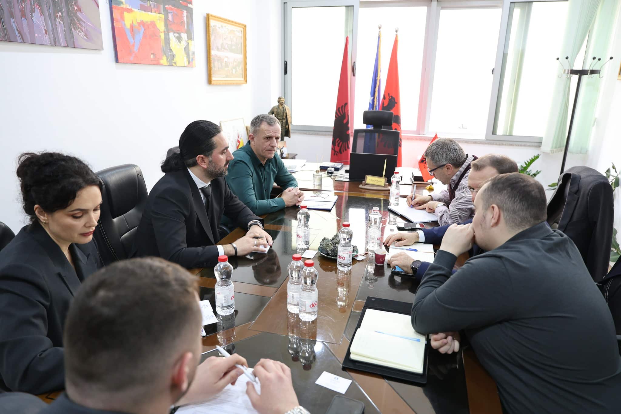 Takim Zyrtar me Përfaqësuesit e BERZH